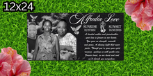 Load image into Gallery viewer, Memorial grave marker