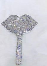 Load image into Gallery viewer, Bling mirror (lips or butterfly shape)
