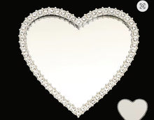 Load image into Gallery viewer, Heart mirror
