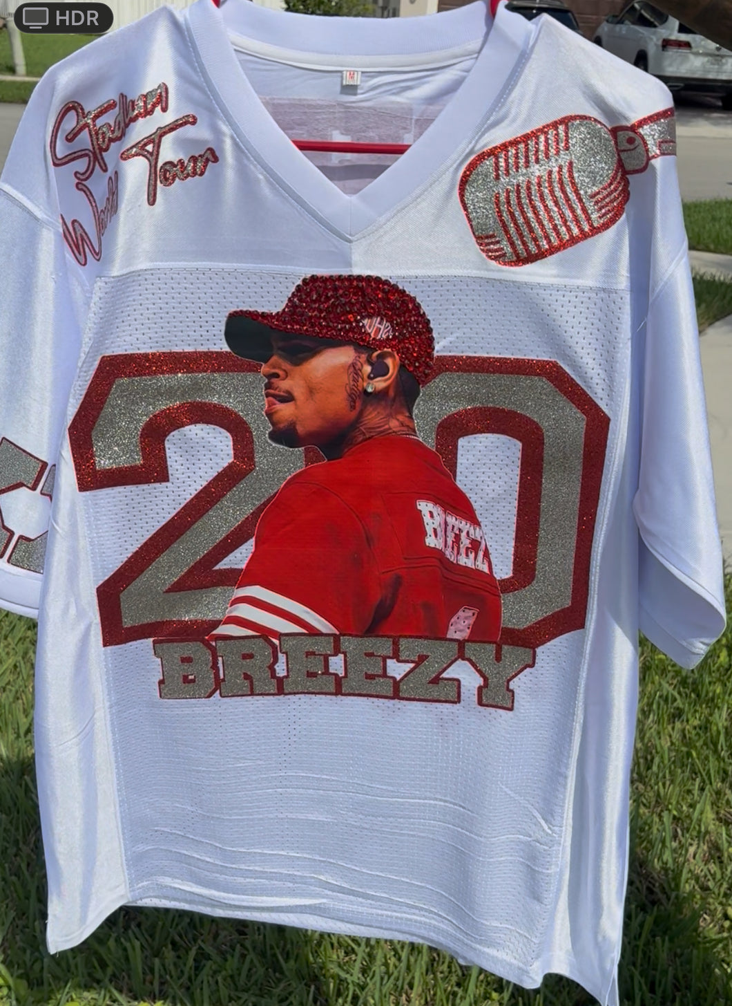 Cb custom jersey as is(SIZE MED)