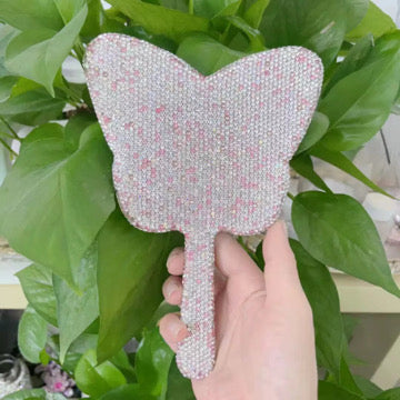 Bling mirror (lips or butterfly shape)